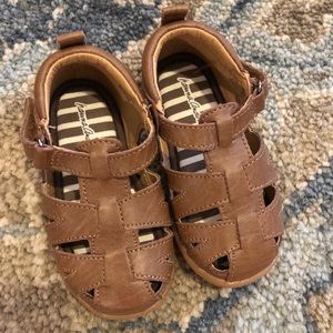 Hanna Andersson Brown leather sandals